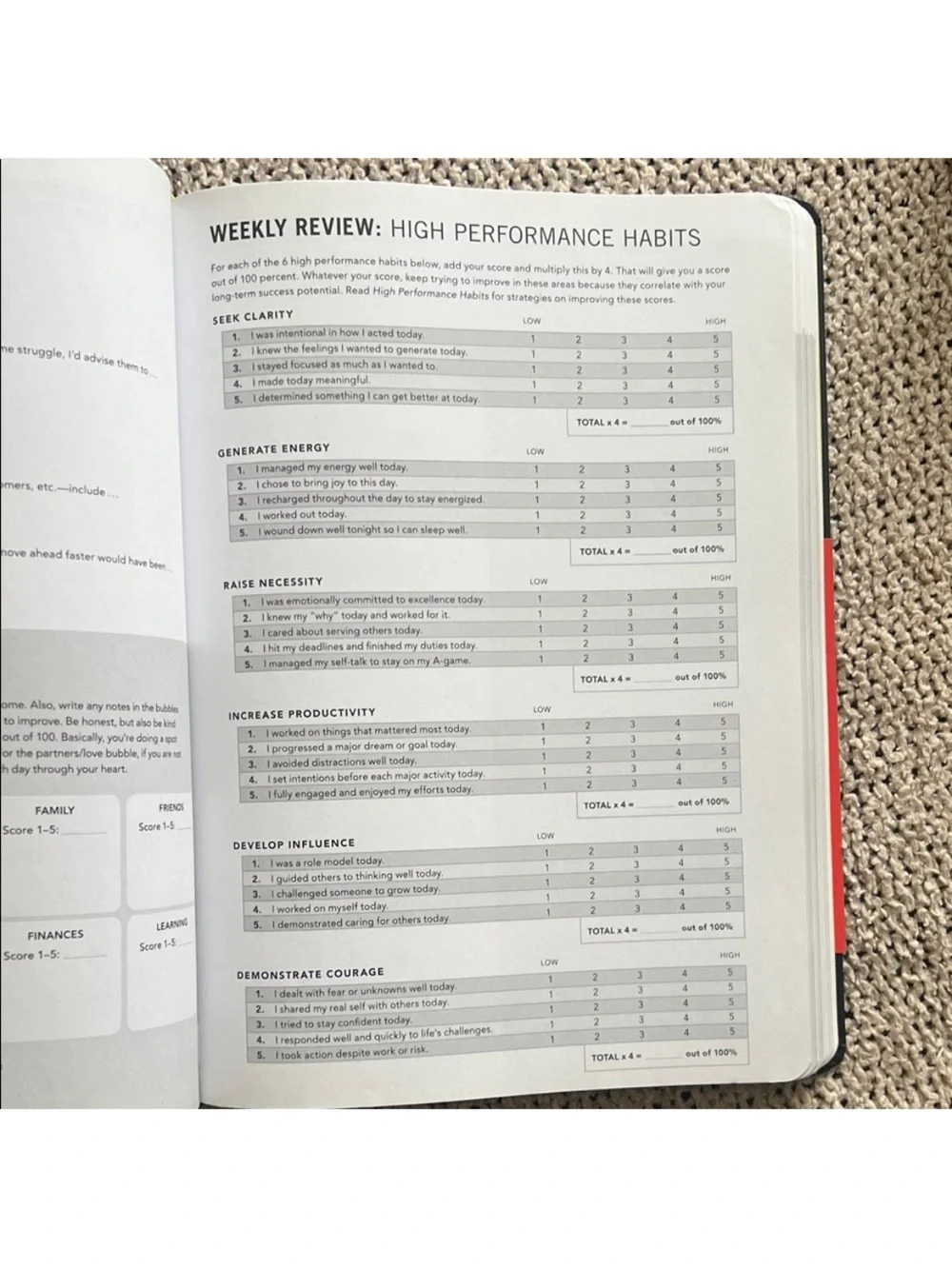 The High Performance Planner - Brendon Burchard, new in packaging